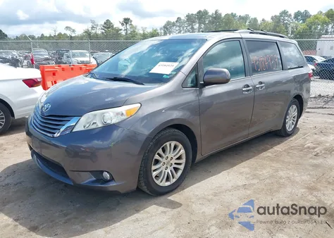 2015 Toyota Sienna Xle 8 Passenger from USA, damaged, VIN 5TDYK3DC1FS540806